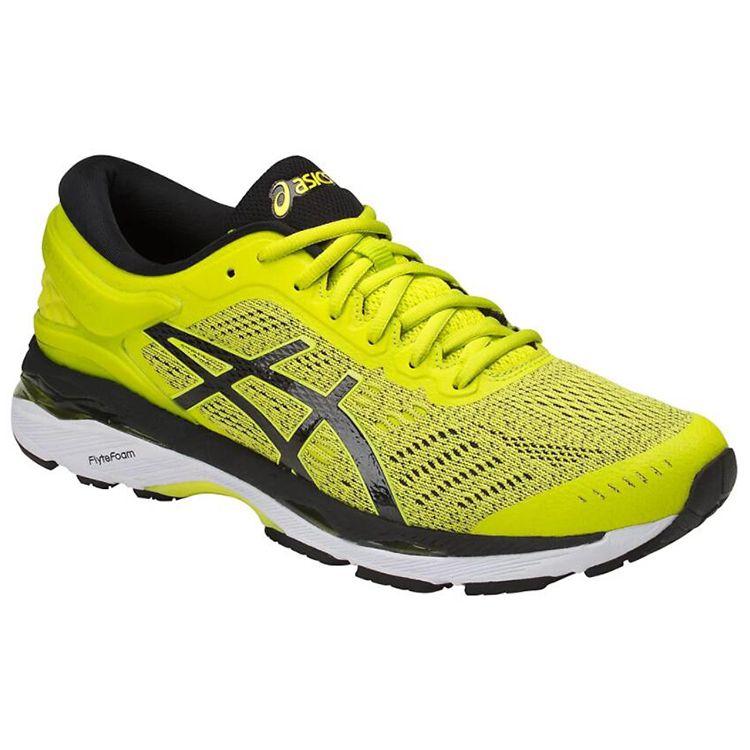 Asics Gel Kayano 24 Sulphur Spring Men Sneakers Yellow Black White T749N-8990