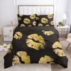 3D Sexy Lips Bedding Set Kiss Me HD Printing Duvet Cover 2/3 Pieces AU140 * 210 Full-size Soft Home Decoration