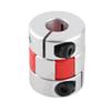 Flexible Spider Shaft Coupling OD20mm X L25mm CNC Stepper Motor Coupler Connector