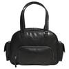 Adidas Originals PU Biker Bag, One Shoulder Handbag Regular Unisex Black Adidas JV9283
