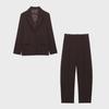Women's Commuter Suit: New Temperament Jacket + High Waist Pants Set 2118797