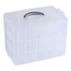 Clear Plastic Jewelry Bead Storage Box Container Craft Organizer Case Tool