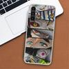 Anime Comic Manga Eyes Phone Case For Samsung Galaxy A55 A54 A53 A52 A15 A14 A13 A12 A35 A34 A33 A32 A25 A24 A23 A22 A04S A03S A