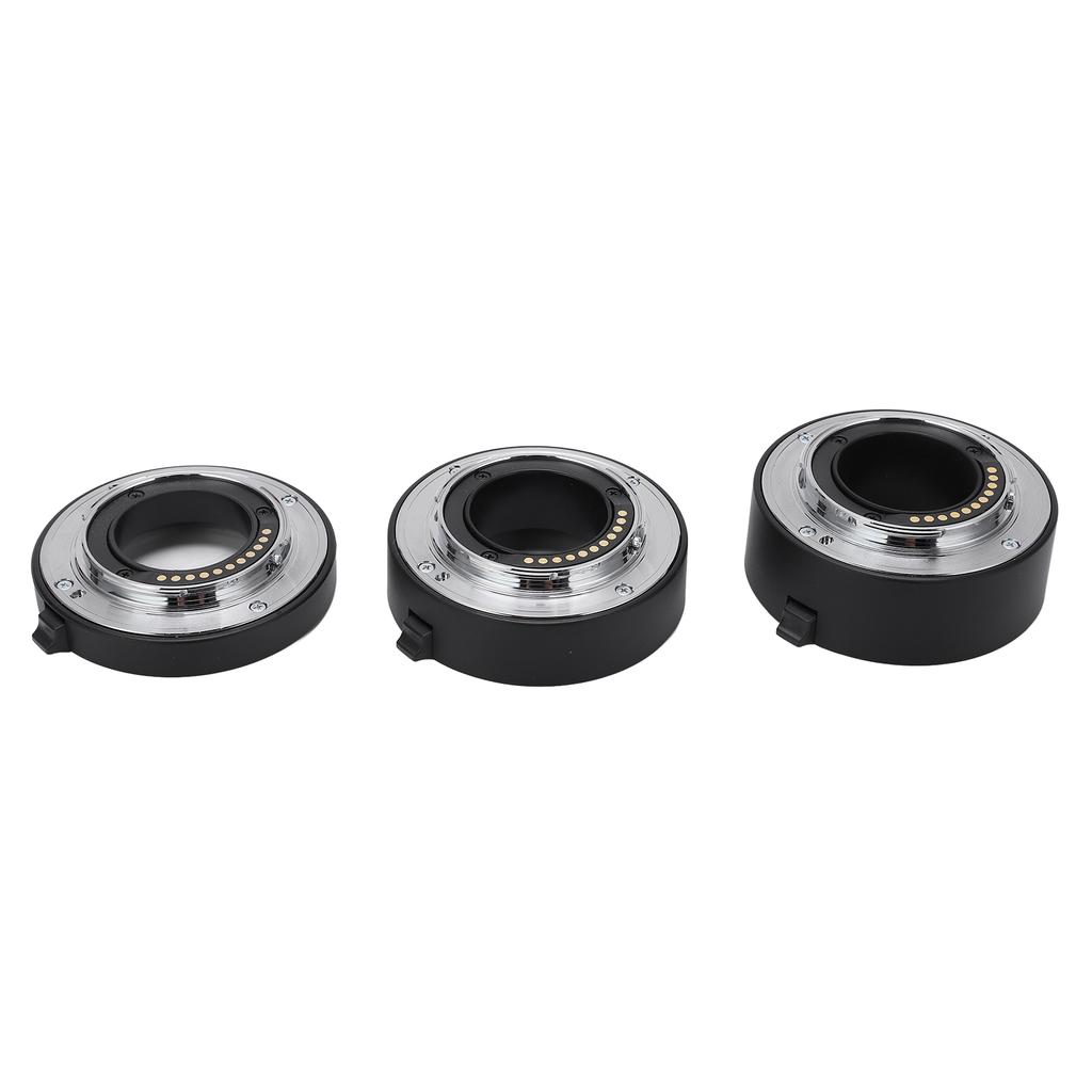 10mm 16mm 21mm Close Shot Adapter Ring Auto Focus Extension Tube for Olympus M43 Mount