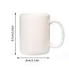 Creative Design White Middle Finger Mug Novelty Style Mixing Coffee Milk Cup Funny Ceramic Mug 300Ml Enough Capacity Water Cup