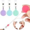 1pc High Quality Retractable Anti-Lost Clip Key Ring Lanyards Badge Holder Nurse ID Name Card