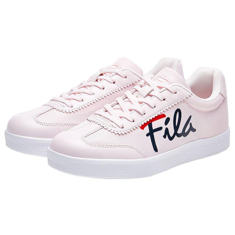 Fila Fht Sports Comfortable Non-Slip Wear-Resistant Low-Top Skate Shoes Women Sneaker Pink F12W931310FPK