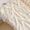 GPPNKC Forest Bear Baby Bubble Gauze Nap Blanket
