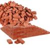 Sugarello Miniature Brick Diorama Scale Miniature Red Mini Building 250 Brick Parts Kit, 1/16 Parts, Bricks, Bricks, Model,