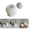 Practical Thread Flower Pots Sturdy Silicone Mould Cement Plaster Craft Supplies for Garden and Indoor Decoration