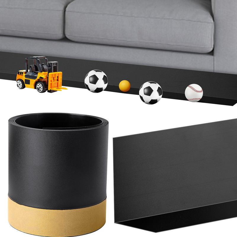 3-meter Dustproof Stopper Adhesive Strap Bed Bottom Strip Baffle Avoid Sliding Under Couch Sofa Toy Blocker Bumper