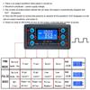 Dual Mode LCD PWM Signal Generator PWM Pulse Frequency Duty Cycle Adjustable Square Wave Generator