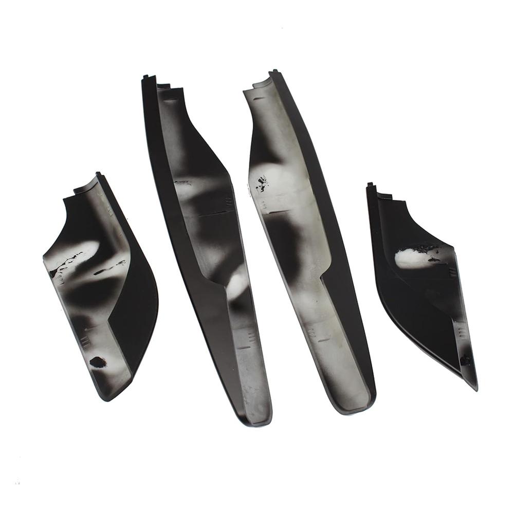 Car Black ABS Plastic Roof Rack End Cover Cap For Mitsubishi Pajero 2009-2018