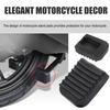 1/2/4Pcs Motorcycle Side Plate Kickstand Pad Wear Resistant Non-Slip Universal Fit Easy Installation Motorbike Kickstand Pad Foot Support Cover