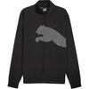 Puma Train Big Cat Logo Design Moisture Wicking Quick Dry Training Long Sleeve Jacket Men Jackets Black 526323-01