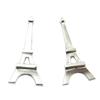 [P8210] - Silver 'Eiffel Tower' Artisanal Earrings - 18x9 Mm