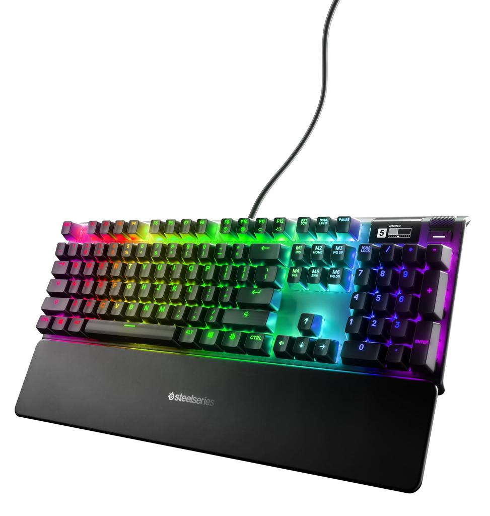 SteelSeries Rapid Trigger Gaming Keyboard Wired Japanese Layout Magnetic Hall Effect Sensor OmniPoint Switch Organic EL Display Apex Pro JP 64629
