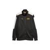 Porsche Legacy MT7 Letter Logo Printed Stand Collar Zip Jacket Retro Sports Jacket Men Jacket Black 621017-01