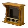 Mini Furniture Toy Dollhouse Accessories Wooden Creative Home Simulation Fireplace Model Miniature Scene Decoration