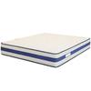Matelas 180X200 Mousse Poli Lattex Indformable - Face Hiver avec - Face t avec Lin - Hauteur 29 cm - Soutien Ferme