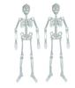 Set of 2 90cm Glow-in-the-Dark Skeleton Figures, Glow-in-the-Dark Skeleton Toys for Parties, Rooms, Cars, and More. Horror Figures.