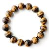 Tiger Eye Bracelet 12mm Top Quality Natural Stone Inner Diameter 16cm Approx.
