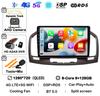 Android 14 Carplay Auto WIFI+4G Car Radio For Buick Regal For Opel Insignia 2009 2010 2011 2012 2013 Multimidia Video Player GPS