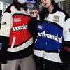 Unisex American Retro Racing Jackets - Trendy Spring/Autumn Streetwear for Couples