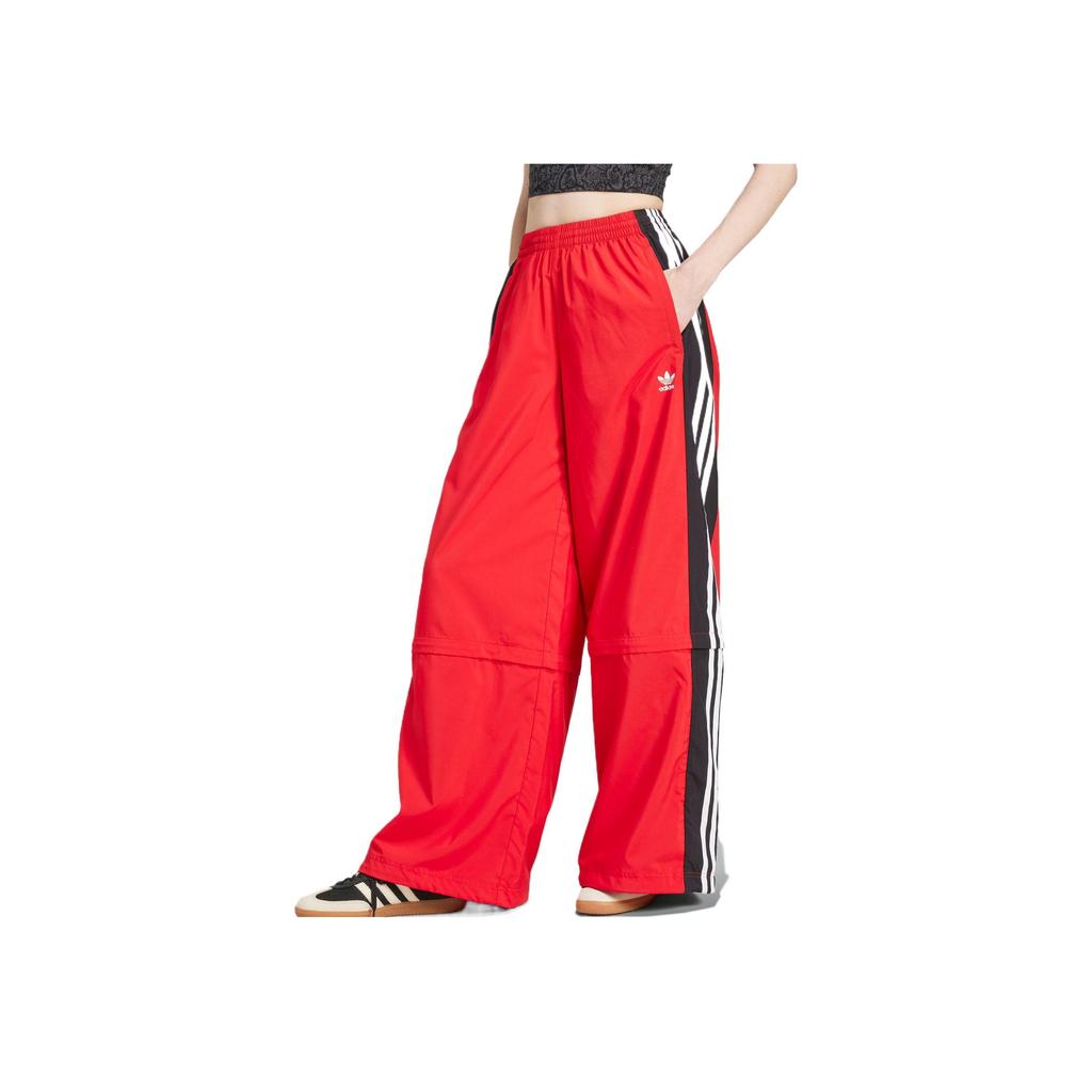 Adidas Rasant Cut Line Track Pants Collegiate Red Women Bottoms JY4616