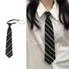 Striped Tie Women Shirt Accessories College Style Tie Japanese Style School Uniform Students