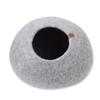 Tails BASICS Pebble Cat House Bed Cat Dome Cat Chigura Kamakura Cat Cave Handmade Washable Winter Summer All Year Wool Felt Simple Minimal Modern