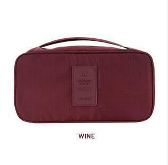 Second Gen Korean Style Multifunctional Travel Organizer: Underwear, Bra, Makeup & Toiletry Storage Bag
