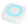 Mini Printer 200DPI Portable 8.8x8.5x3.7cm TypeC Thermal Printing Device with 800mAh Battery(Blue )