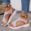 Fashion Women Sandals 2025 New Mesh Summer Platform Sandals Women Open Toe Wedge Sandals Ladies Outdoor Casual Shoes Zapatillas Muje