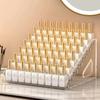 3/4/5/6/7 Layer Acrylic Nail Polish Display Rack Transparent Cosmetics Storage Rack Multi-layer Simple Mounting Rack Bracket