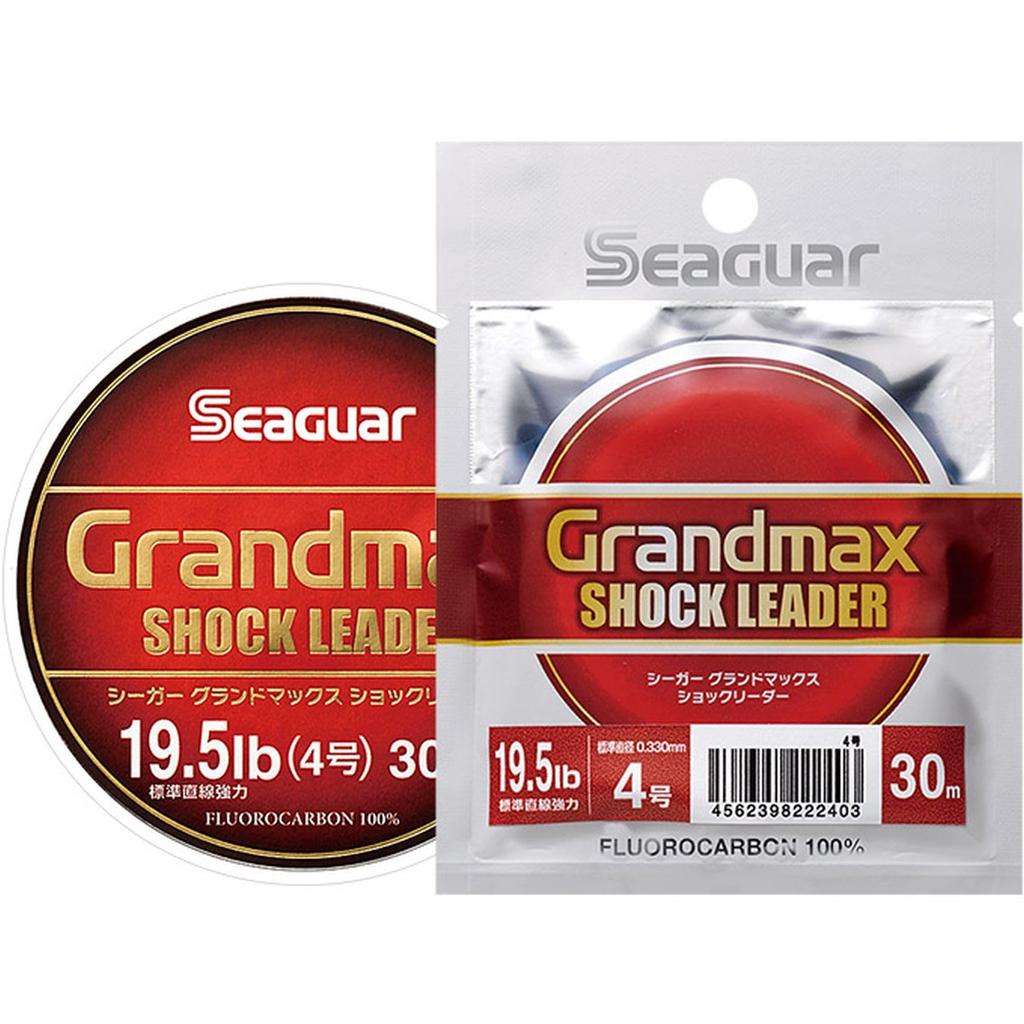 Seaguar Line Leader Seaguar Grand Max Shock Leader Fishing Fluorocarbon Line 30m No. 1.5 8lb Clear