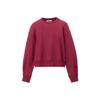 Ws Sweat Top Casual Round Neck Pullover Sweatshirt Women Tops 2182B486-500