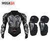 WOSAWE Adult Motorcycle Armor Jacket Off-road Knee Pads Anti-fall Motocross Protective Gear Equipment Riding Knee Guards