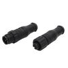 2PCS Marine for NMEA 2000 Terminators M12 Male Female 5 Pin IP67 Waterproof for Lowrance Networks