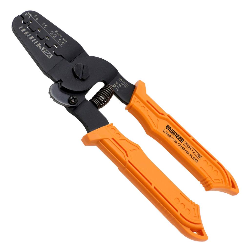 ENGINEER Engineer Precision Crimping Pliers Crimping Tool Open Barrel Long Barrel Terminal PA-21