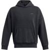 Under Armour Icon Solid Color Hooded Fashion Pullover Fleece Sweatshirt Men Sweatshirt Black 1386552-001
