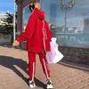 Women Fashion Sweatsuits Tracksuit Jogging Suit Streetwear Running Sportswear Zipper Long Hoodies Long Pant Two Pice Set
