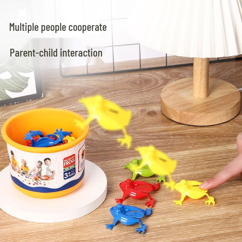 Jumping Frog Toy: Nostalgic Parent-Child Interactive Game for Kids