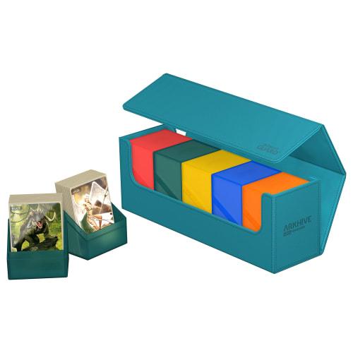 Ultimate Guard Arkhive 400+ Xeno Skin, Monochrome (Petrol)