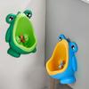 Wall-Mounted Frog Cartoon Potty: Mini Urinal for Baby Boys