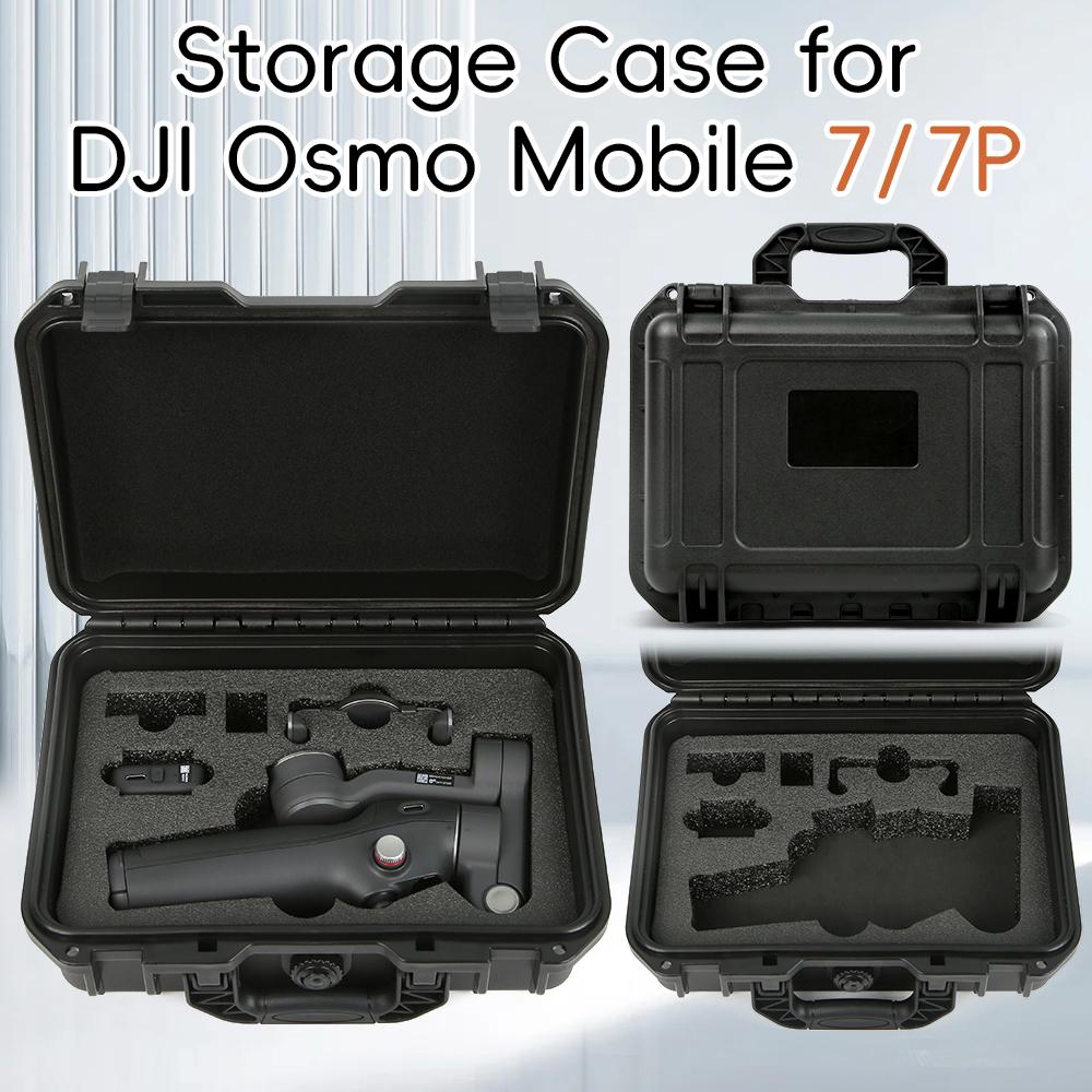 For DJI Osmo Mobile 7 Pro Mobile 7 Smartphone Gimbal Stabilizer PP Protective Case Explosion Proof Storage Box