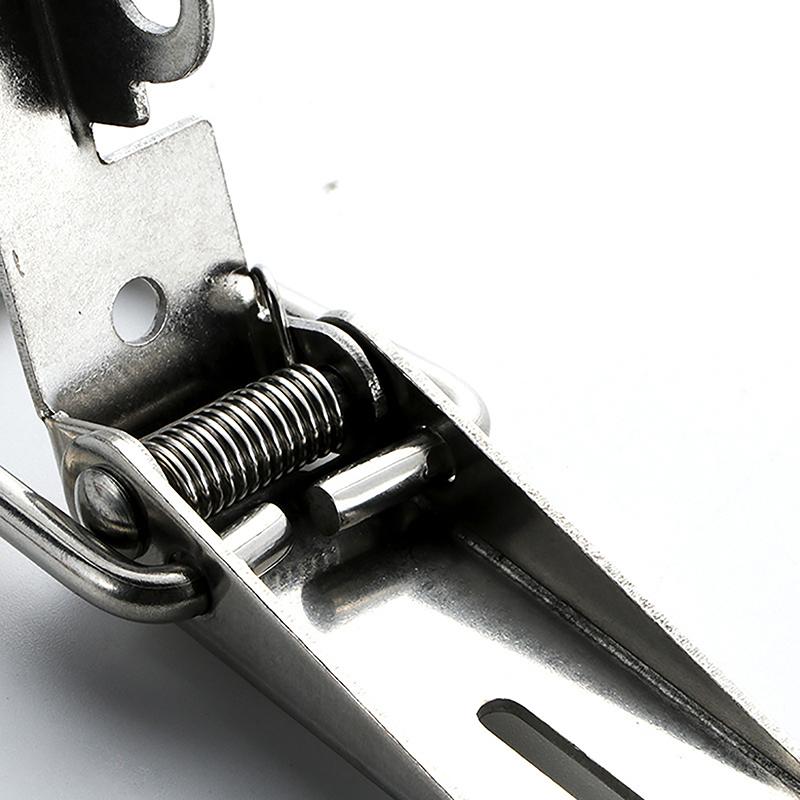 Loaded Draw Toggle Clamp Hasps Latch Catch Duck-Mouth Buckle Hook Wooden Box Hasps Clamp Metal Spring Catch Clasp