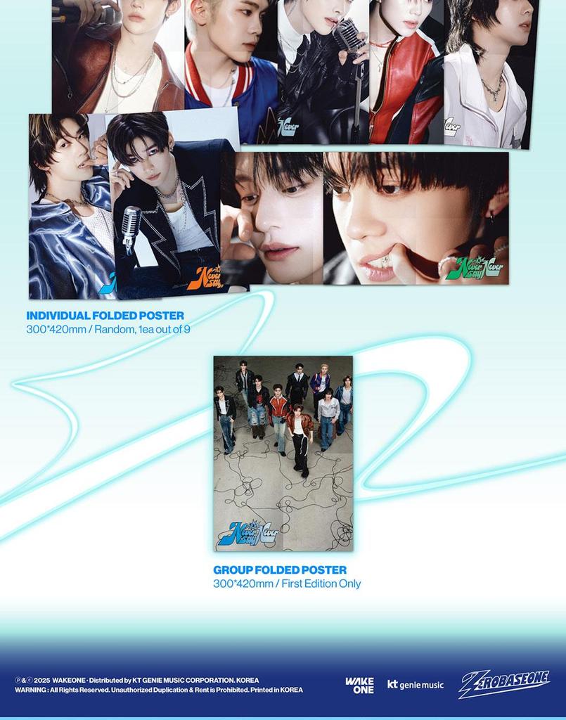 (PHOTOBOOK Ver.) ZB1 (ZEROBASEONE) [NEVER SAY NEVER] 1st Full Album