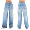 Women's New Casual Loose Wide-legged Jeans Trousers