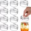 1PC Wide Mouth Dedicated Pickle Jar Handle Lid Easy Grip Handle Mason Jar Lid New Fermenting Lid